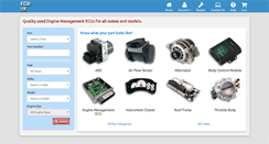 Desktop Screenshot of ecu-uk.com